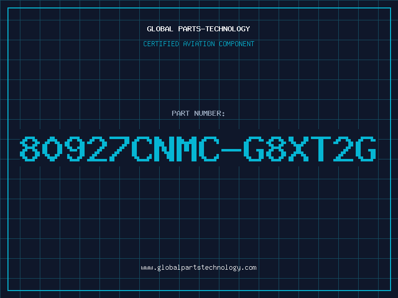 Aviation Part 80927CNMC-G8XT2G