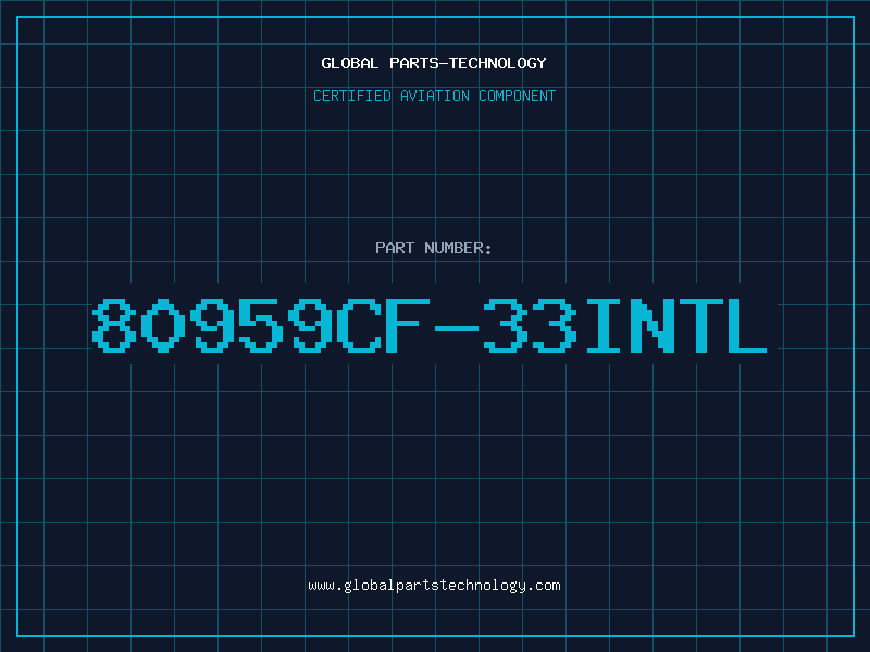 Aviation Part 80959CF-33INTL