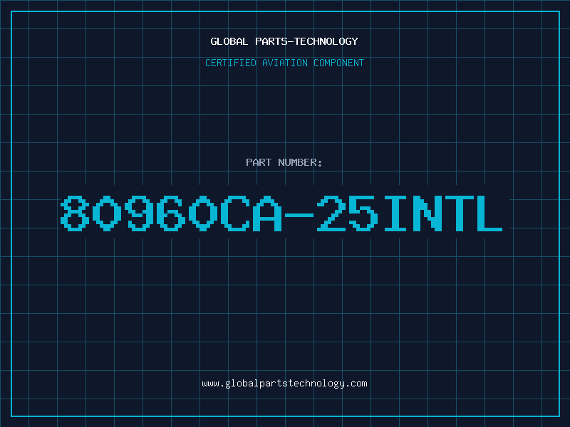 Aviation Part 80960CA-25INTL