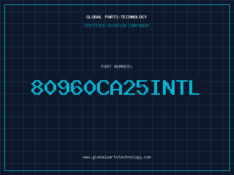 Aviation Part 80960CA25INTL