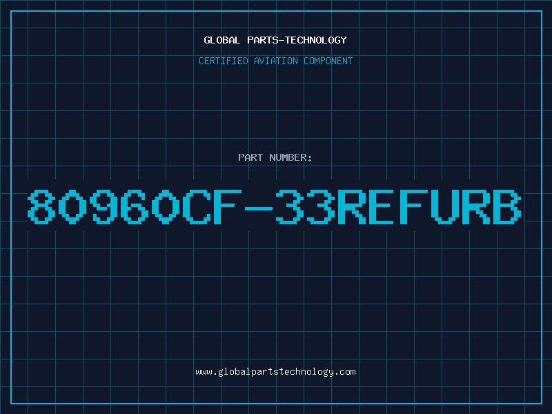 Aviation Part 80960CF-33REFURB