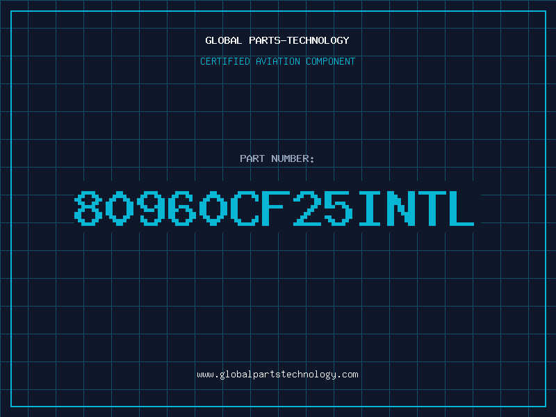 Aviation Part 80960CF25INTL