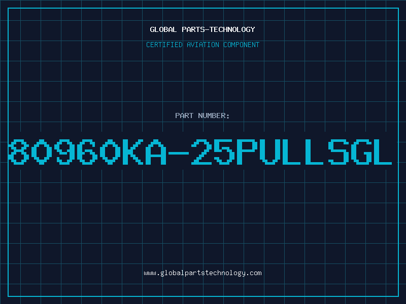 Aviation Part 80960KA-25PULLSGL