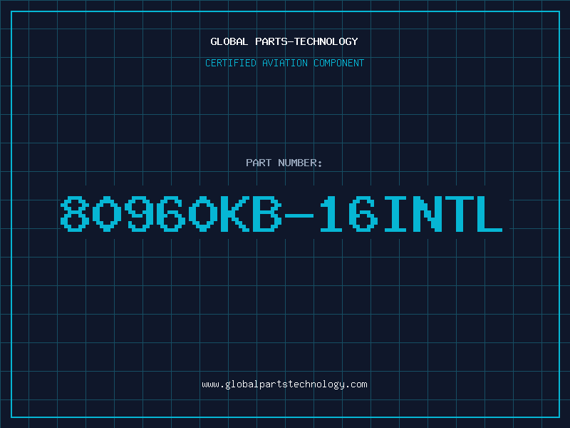 Aviation Part 80960KB-16INTL