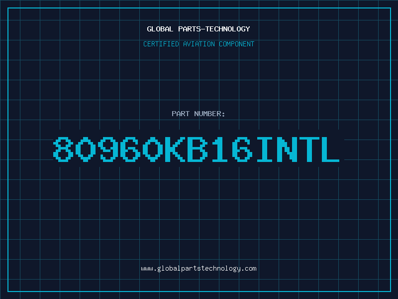 Aviation Part 80960KB16INTL