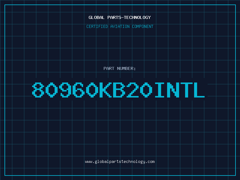 Aviation Part 80960KB20INTL