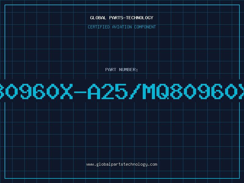 Aviation Part 80960X-A25/MQ80960X