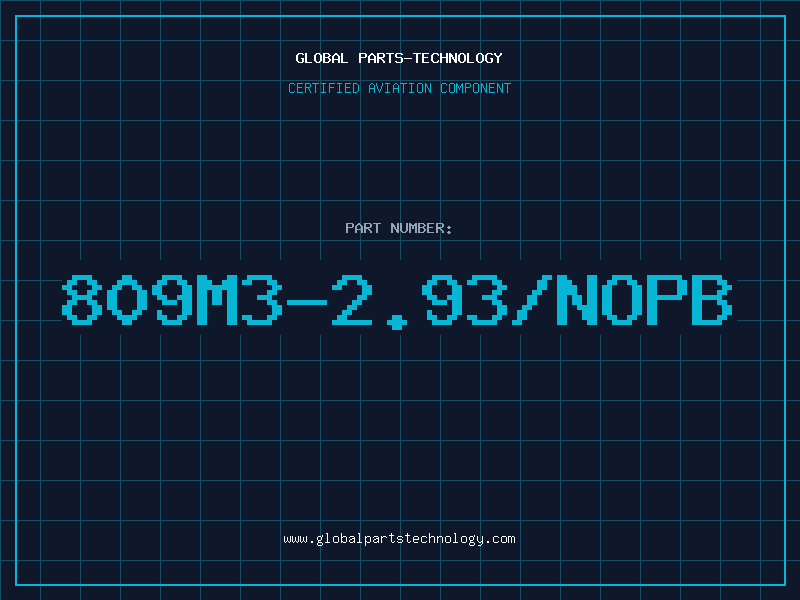 Aviation Part 809M3-2.93/NOPB
