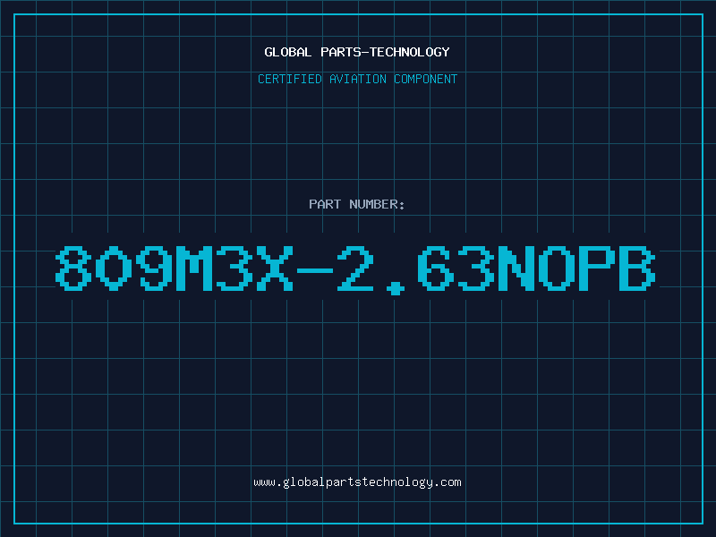 Aviation Part 809M3X-2.63NOPB