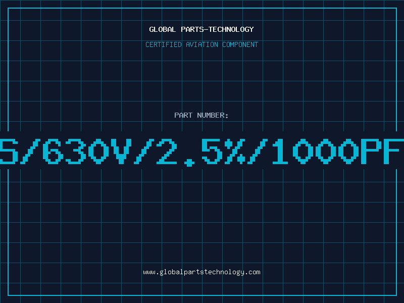Aviation Part 80S/630V/2.5%/1000PFST