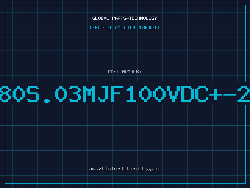 Aviation Part 80S.03MJF100VDC+-2