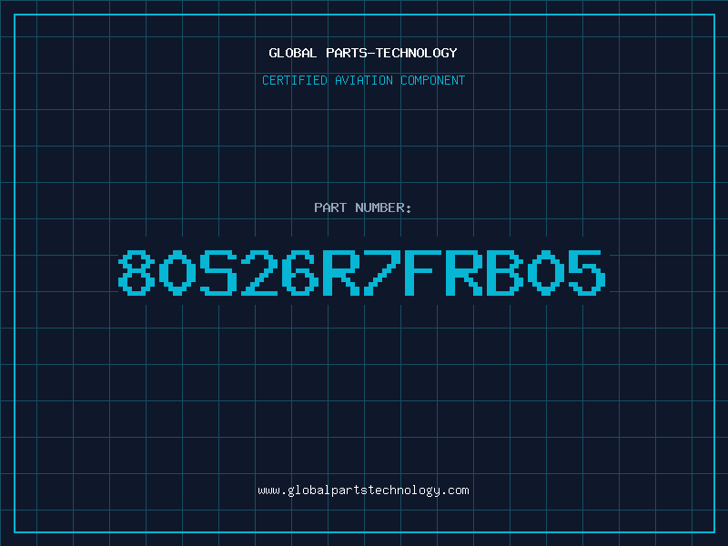 Aviation Part 80S26R7FRB05