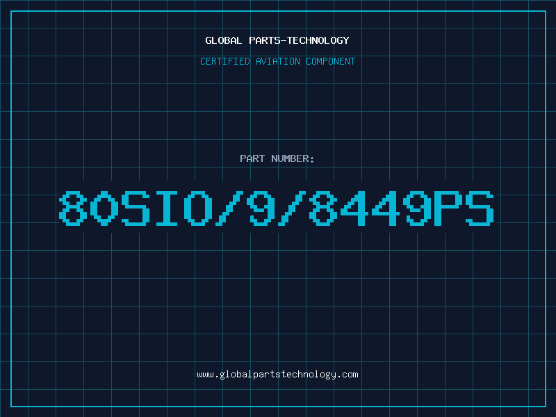 Aviation Part 80SIO/9/8449PS