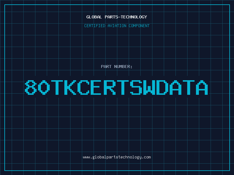Aviation Part 80TKCERTSWDATA