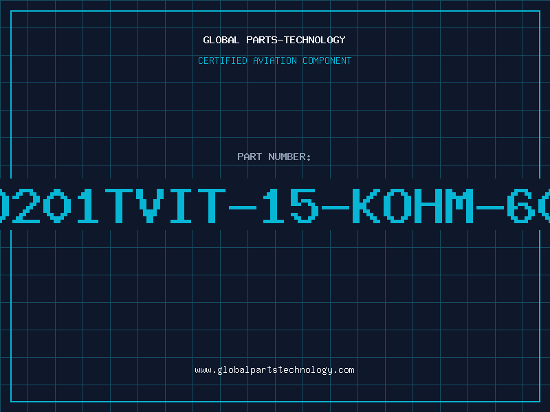 Aviation Part 81-2D201TVIT-15-KOHM-604SLD