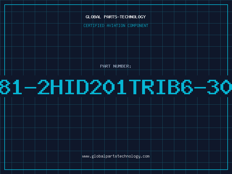 Aviation Part 81-2HID201TRIB6-30