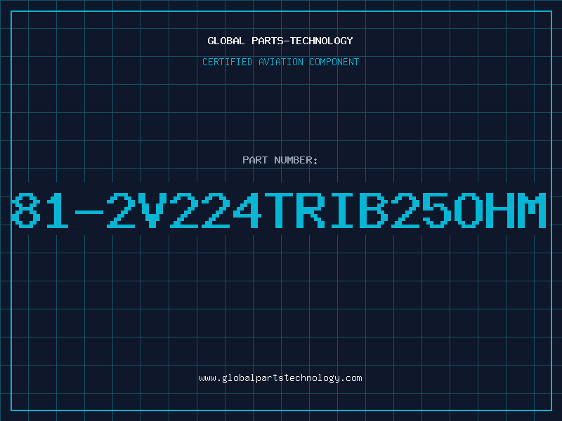 Aviation Part 81-2V224TRIB25OHM