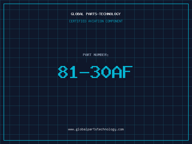 Aviation Part 81-30AF