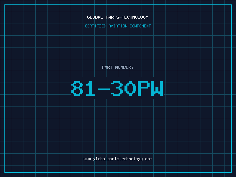 Aviation Part 81-30PW