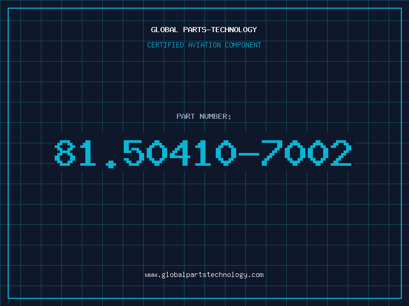 Aviation Part 81.50410-7002