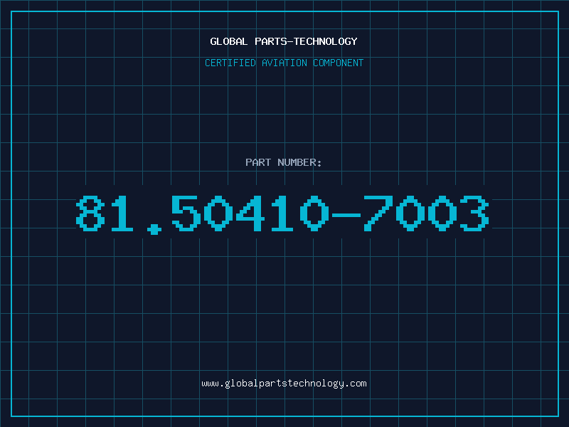 Aviation Part 81.50410-7003