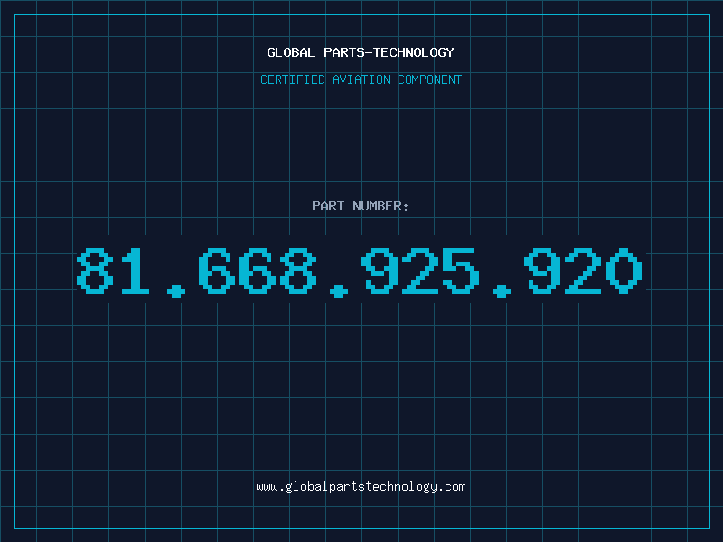 Aviation Part 81.668.925.920