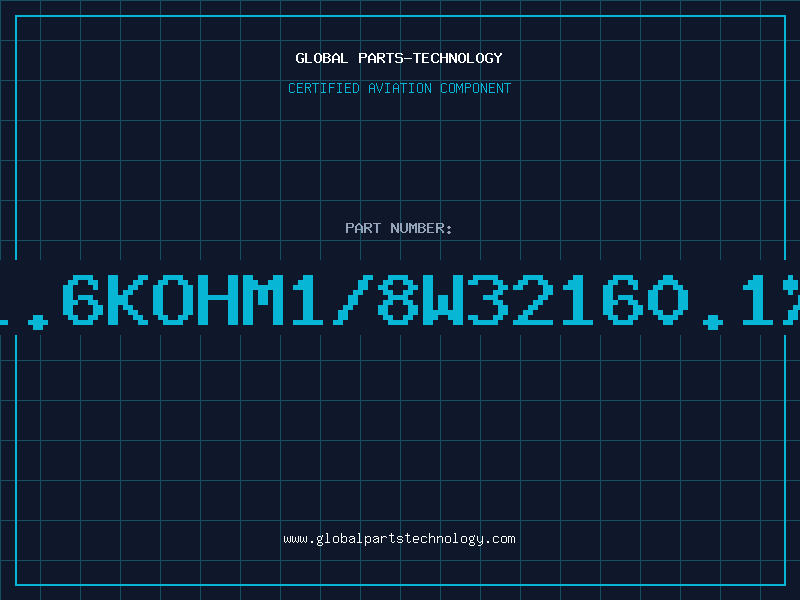 Aviation Part 81.6KOHM1/8W32160.1%D