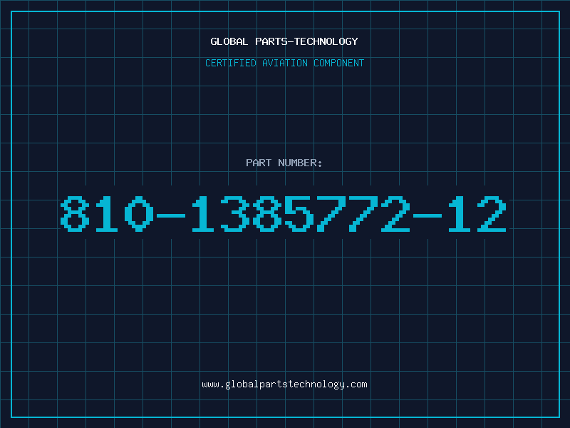 Aviation Part 810-1385772-12