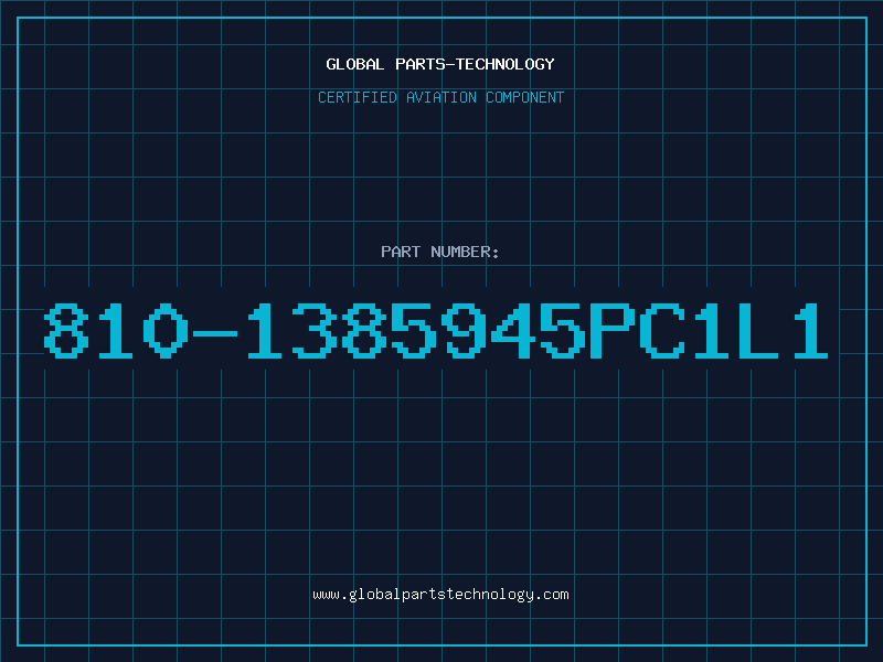 Aviation Part 810-1385945PC1L1