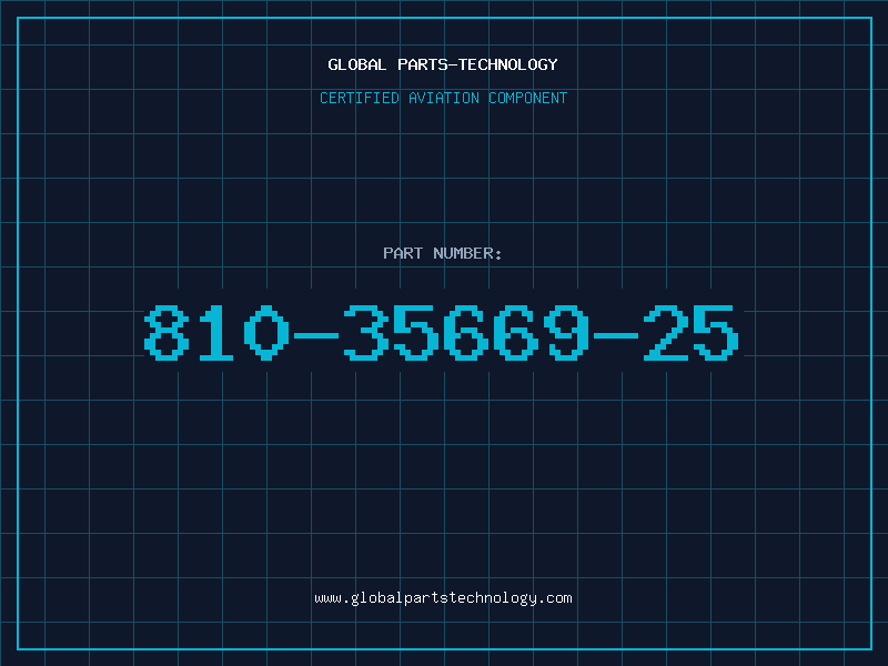 Aviation Part 810-35669-25