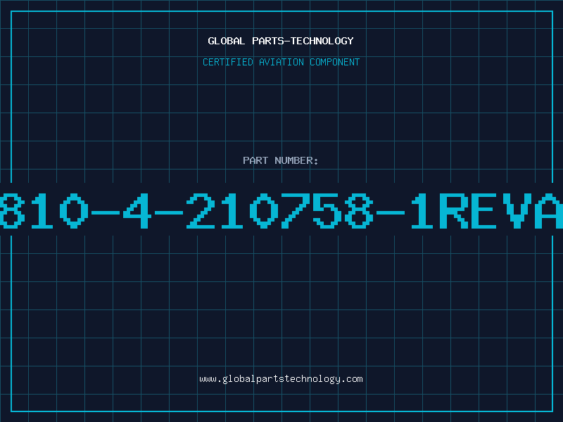 Aviation Part 810-4-210758-1RevA