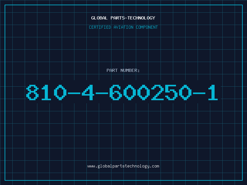 Aviation Part 810-4-600250-1