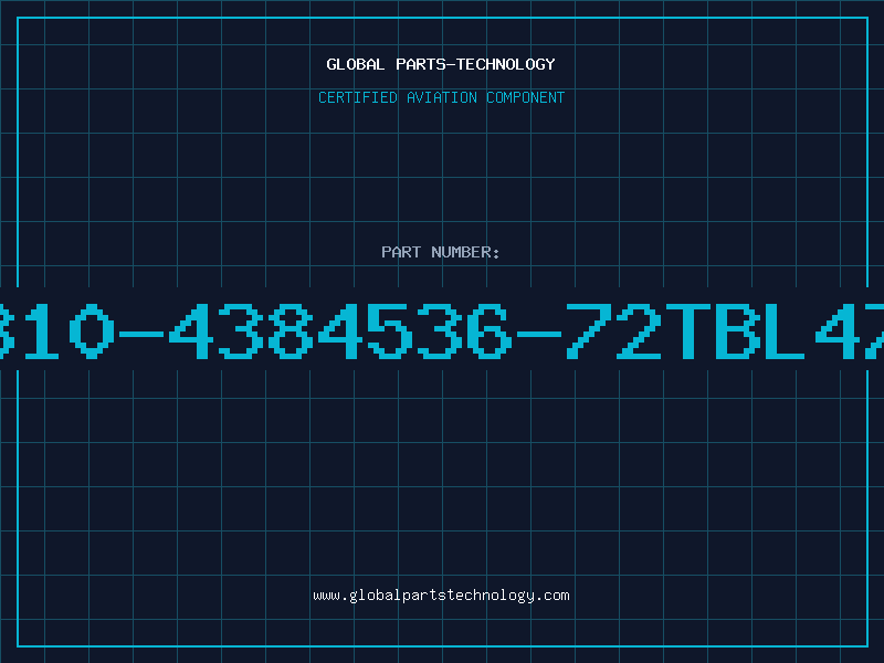 Aviation Part 810-4384536-72TBL47