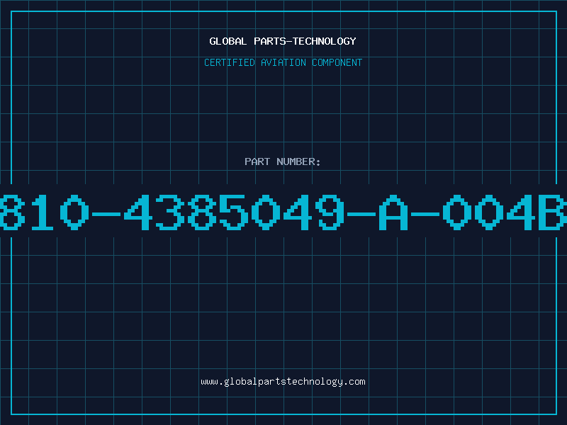 Aviation Part 810-4385049-A-004B