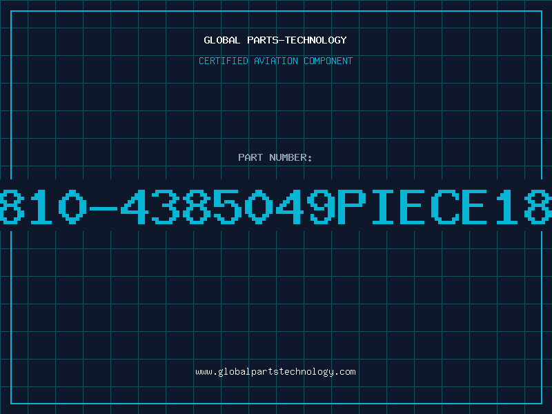 Aviation Part 810-4385049PIECE18