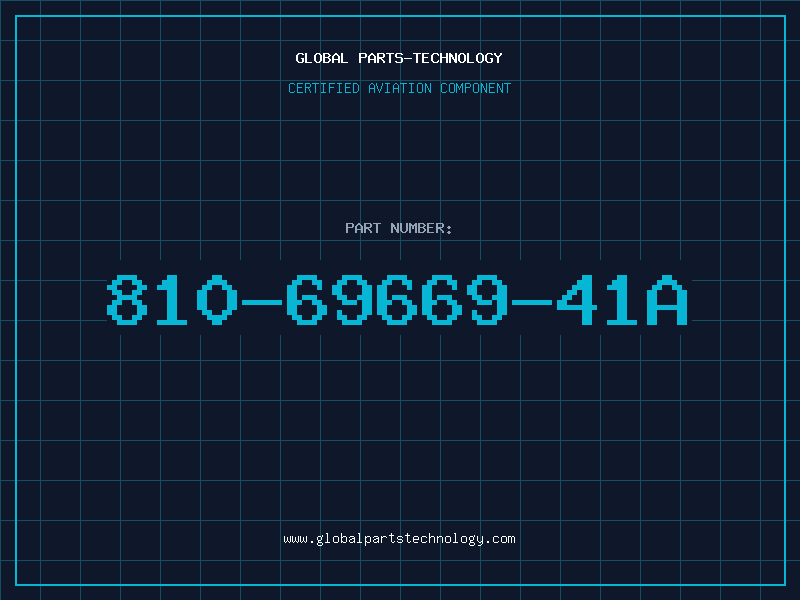 Aviation Part 810-69669-41A