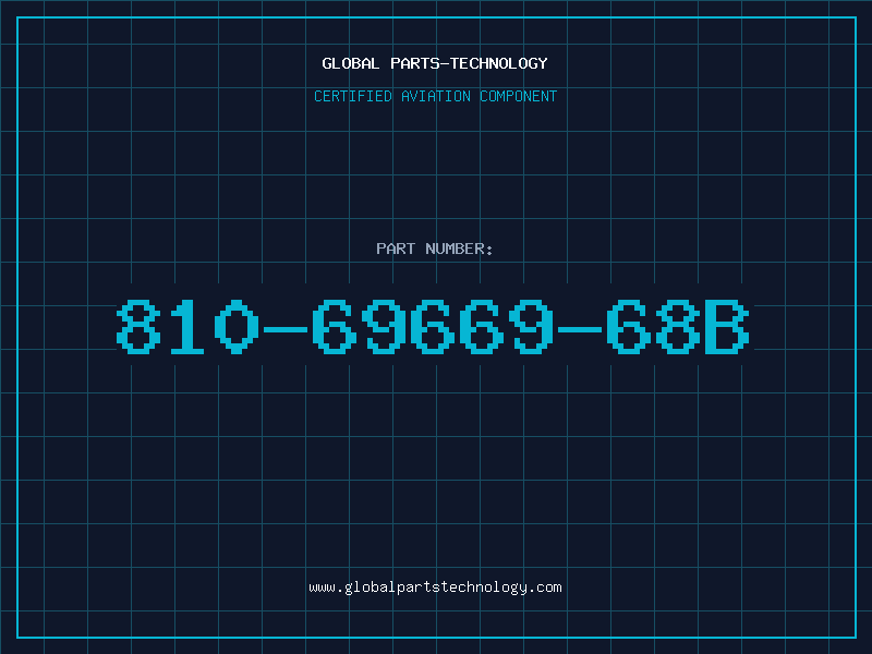 Aviation Part 810-69669-68B