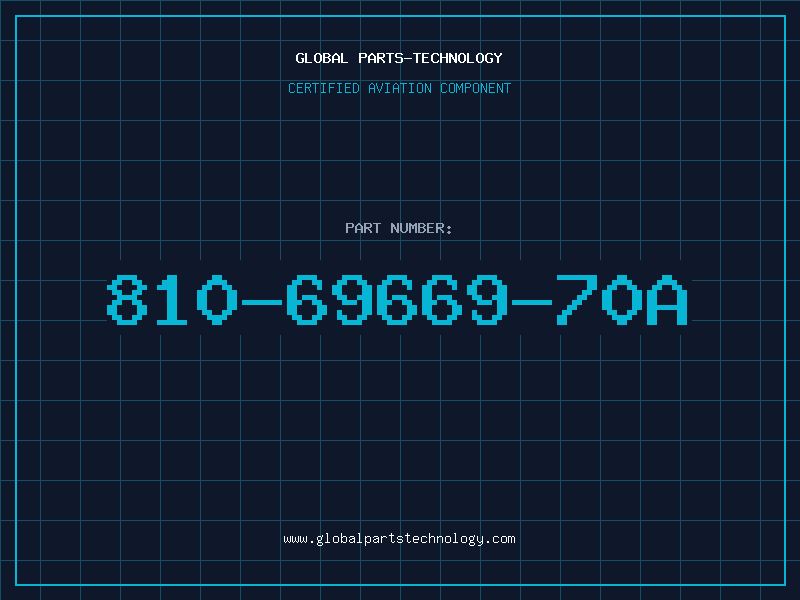 Aviation Part 810-69669-70A