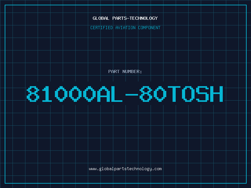 Aviation Part 81000AL-80TOSH