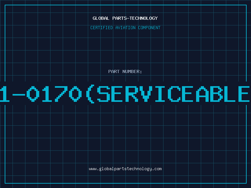 Aviation Part 81001-0170(serviceablepart