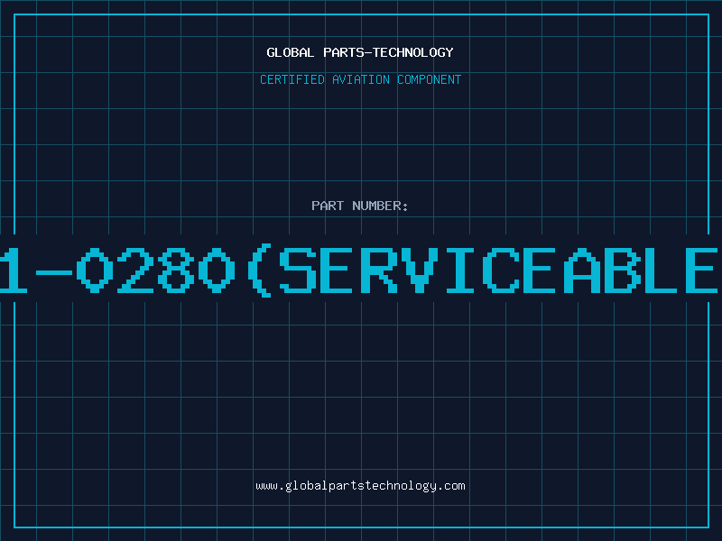 Aviation Part 81001-0280(serviceablepart