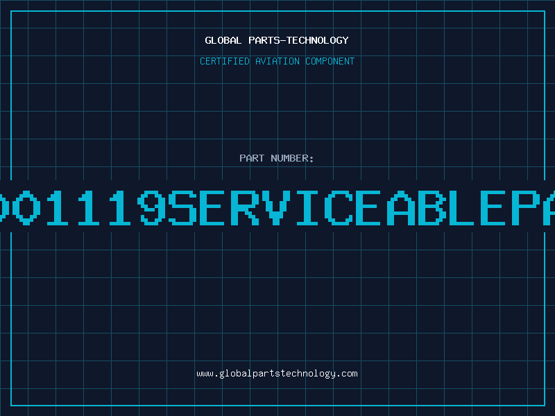 Aviation Part 81001119serviceablepart