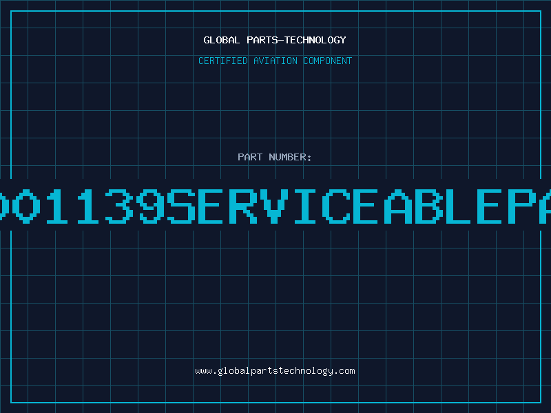 Aviation Part 81001139serviceablepart