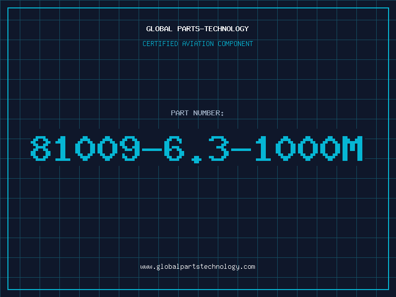 Aviation Part 81009-6.3-1000M