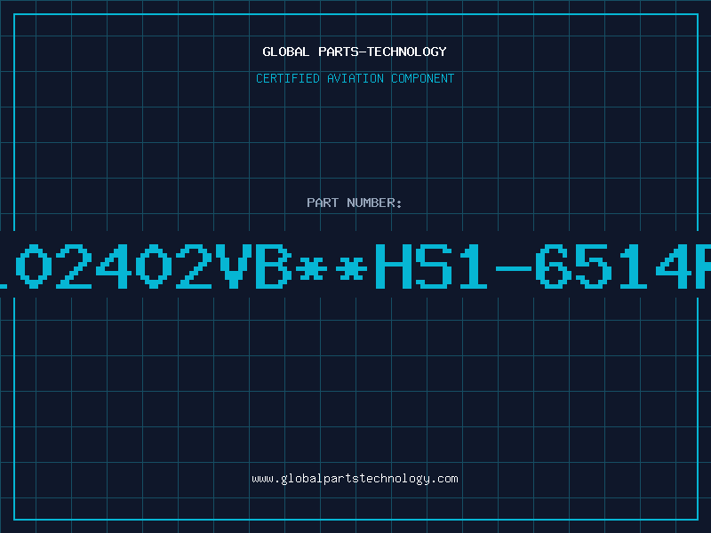 Aviation Part 8102402VB**HS1-6514R6