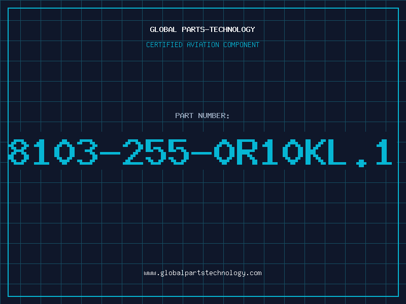 Aviation Part 8103-255-0R10KL.1