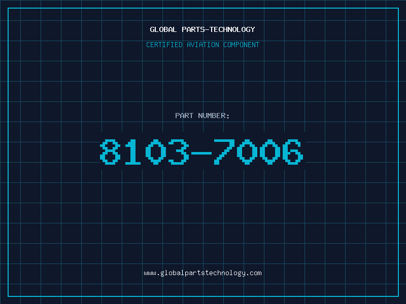 Aviation Part 8103-7006