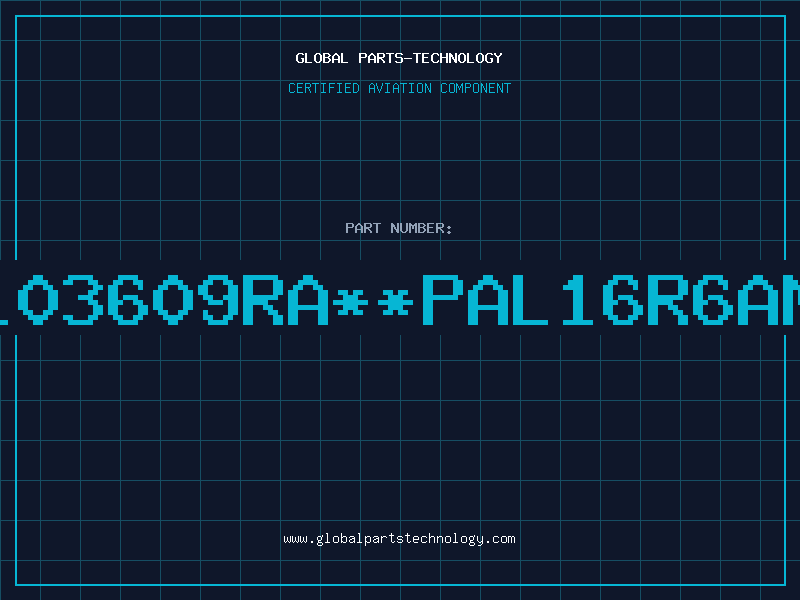Aviation Part 8103609RA**PAL16R6AM1