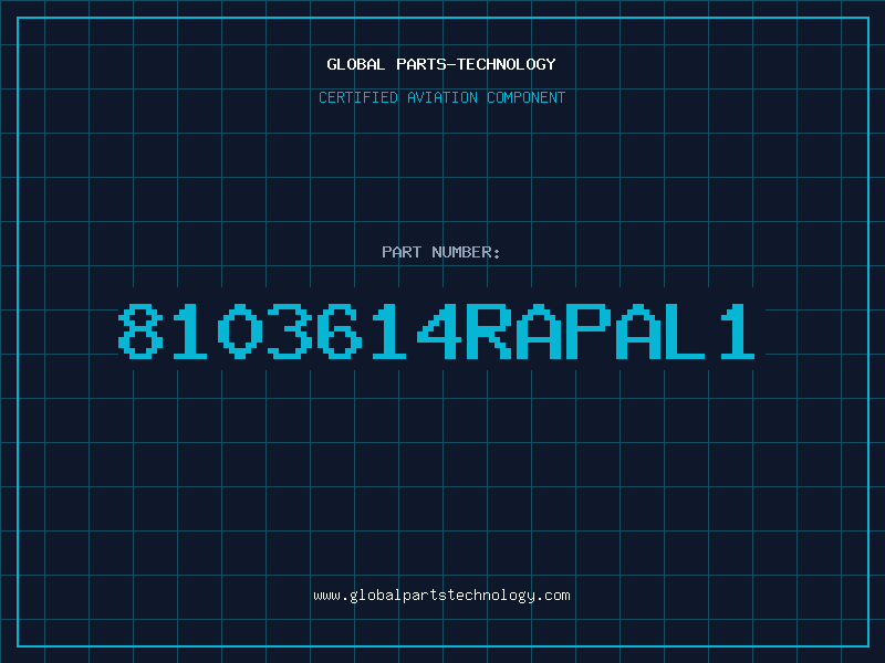 Aviation Part 8103614RAPAL1