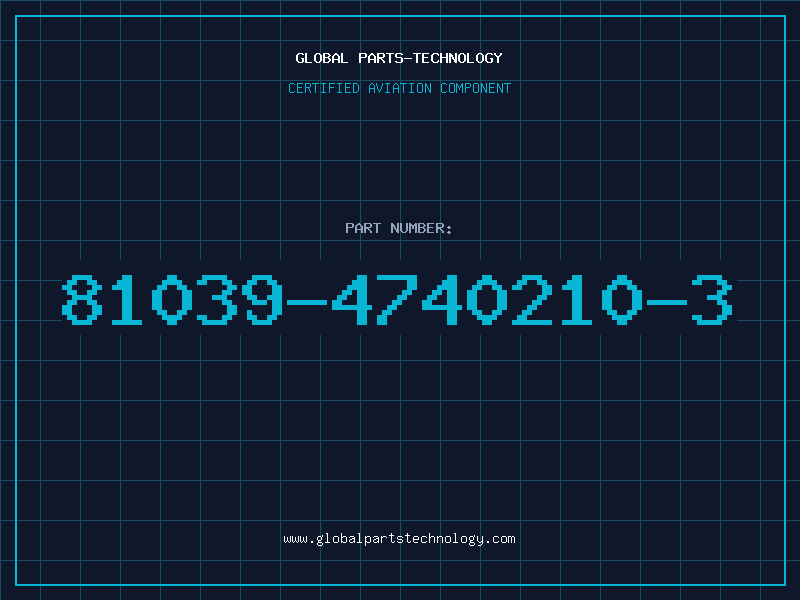 Aviation Part 81039-4740210-3